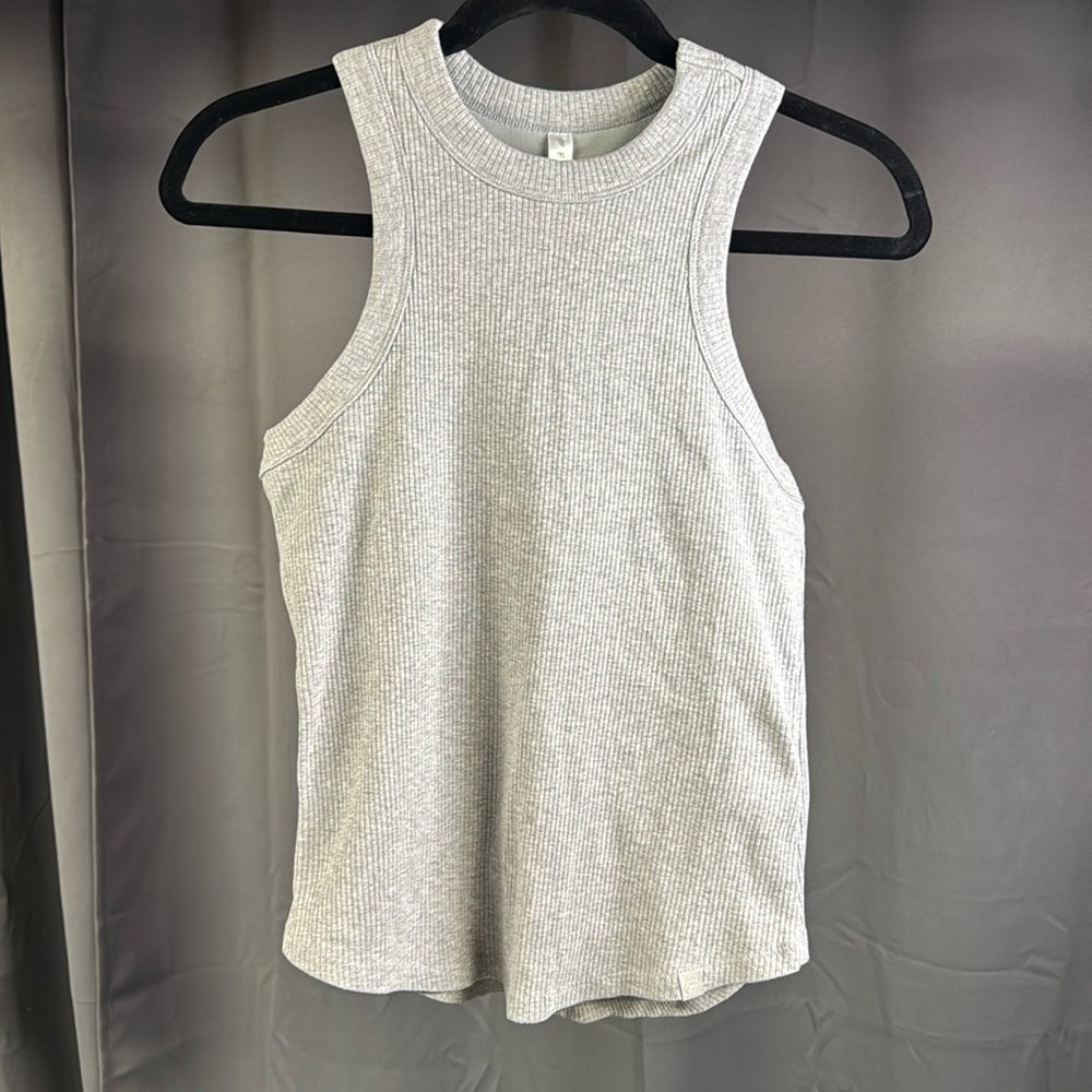 Gray Fabletics Cropped Tank Top
